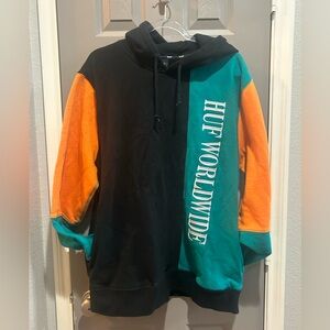 HUF Black Hoodie size XL